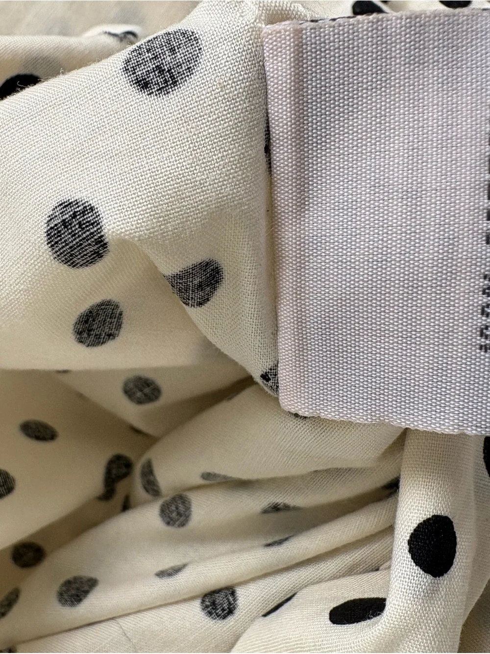 Taylor Linens Dot Black & White NEW Queen Duvet Cover Perfect!